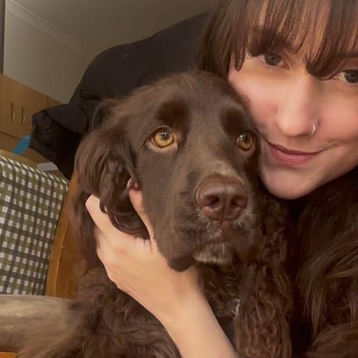 Holly and Pippin (the Cocker Spaniel)